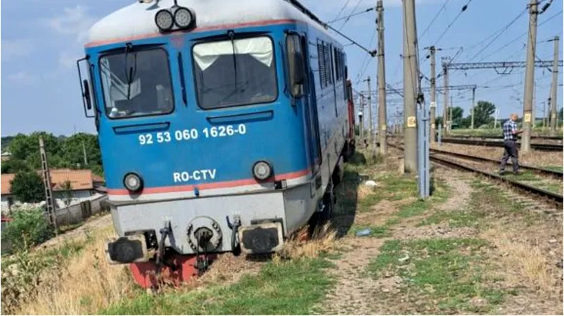 Un nou accident feroviar s-a produs în aceeași stație unde un tren de călători a lovit un marfar în luna martie