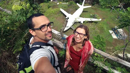 Localnicii din Bali încearcă să dezlege misterul unui avion de pasageri, care a fost abandonat fără nicio explicație