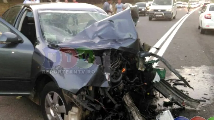 Grav accident de circulația la Constanța: Cinci persoane au murit după ce două autoturisme s-au ciocnit frontal