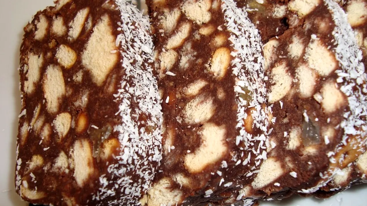 PRĂJITURI DE POST. Rețete de post pentru salam de biscuiți, chec cu gem de nucă, prăjitură de mere cu lămâie