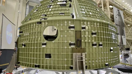 NASA a prezentat capsula spațială Orion, programată pentru misiune în 2014