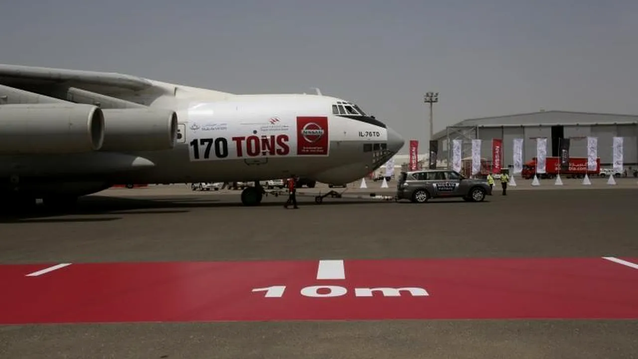 Cu jeep-ul în Cartea Recordurilor