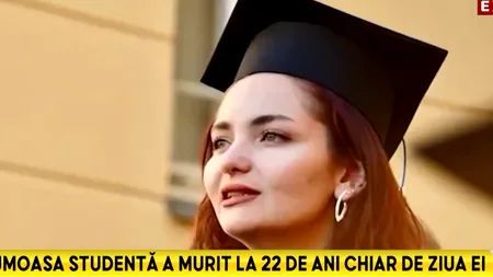 Alexandra, studenta care a MURIT în CIUBĂR de ziua ei