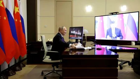 Vladimir Putin l-a informat pe președintele CHINEI despre contactele diplomatice cu SUA pentru oprirea războiul din Ucraina