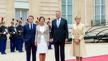 Klaus Iohannis și prima doamnă au participat la ceremonia de deschidere a Jocurilor Olimpice de la PARIS