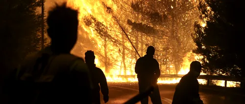 Vacanțele în Grecia, COMPROMISE. MAE: Risc major de incendiu în Republica Elenă. Populația evacuată.