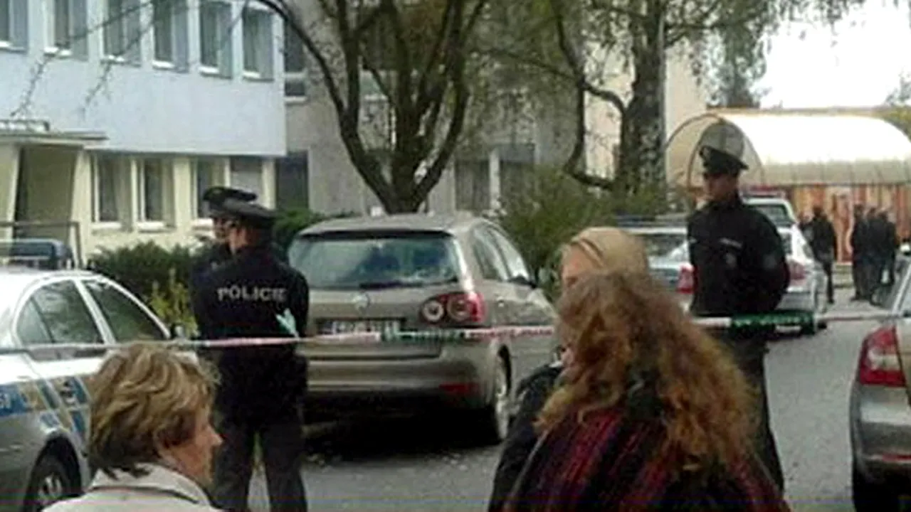 O femeie a înjunghiat mortal un băiat și a rănit două fete și un polițist, la o școală din Cehia