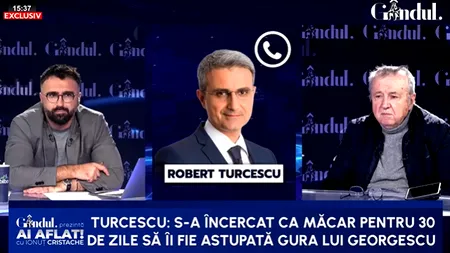 Robert Turcescu dezvăluie că Georgescu avea emisiuni și evenimente publice antamate în țară și a fost arestat pentru a se i se astupa gura: „Aveam un turneu național pregătit pentru lansarea unei cărți” / „Am încercat să distribuim cartea prin librării, au fugit de noi”