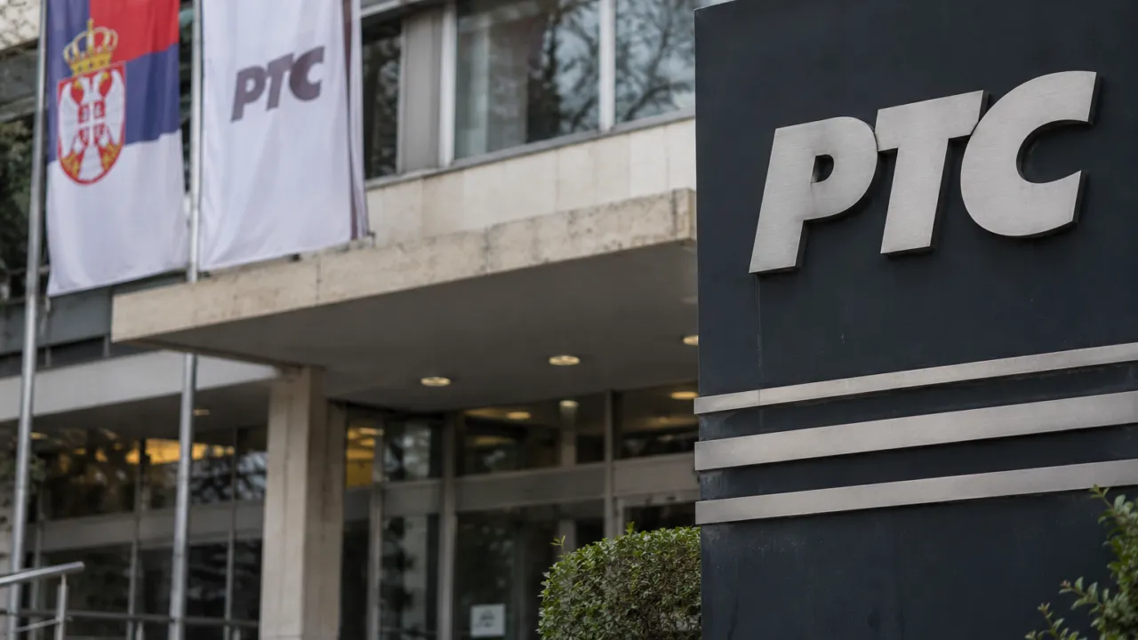 Alertă falsă cu bombă la televiziunea publică din Serbia, în plină criză politică. Patru clădiri au fost evacuate complet chiar în timpul principalului jurnal de știri
