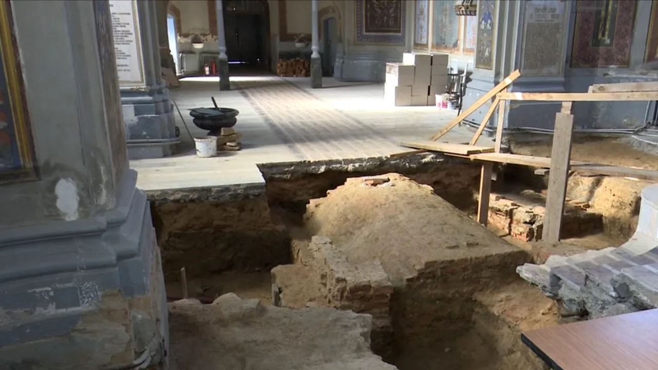 Descoperire macabră sub Catedrala din Iași: ''Era într-o poziție nefirească''