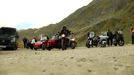 Mobilizare fără precedent. Bikerii din întreaga țară au turat motoarele pe Transfăgărășan, alături de prietenii cu dizabilități. Ionuț Stancovici, Caiac Smile: „Au venit cu motoarele cu ataș pe trailere sau chiar pe roți ca să ne sprijine”