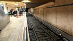 Circulația la metrou a fost reluată, joi dimineață, inclusiv în stația Piața Victoriei 2, care a fost inundată