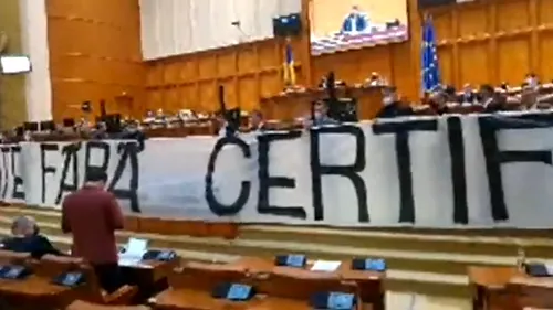 Bătaie și circ de galerie în Parlamentul României. Deputat AUR: „Ne întâlnim afară și vedem cine este prost”