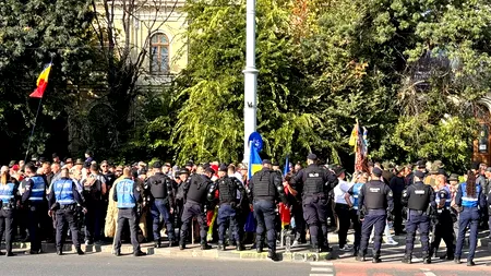 Alte zece persoane, reținute după violențele de la protestul fermierilor din Piața Victoriei