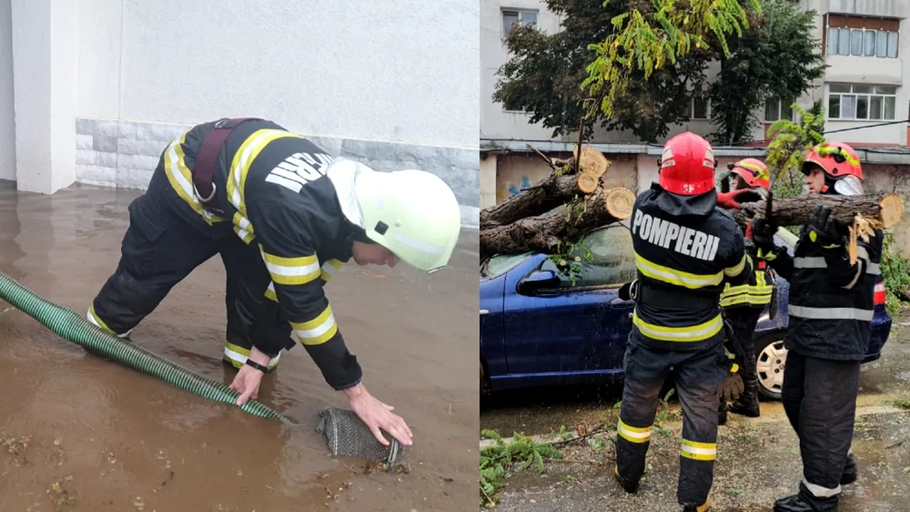 FURTUNILE violente au făcut prăpăd în țară. Gospodării inundate și mașini distruse în județul Botoșani