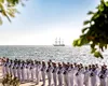 Ziua Marinei, paradă impresionantă pe mare: 3500 de militari și 28 de nave de luptă. Programul zilei