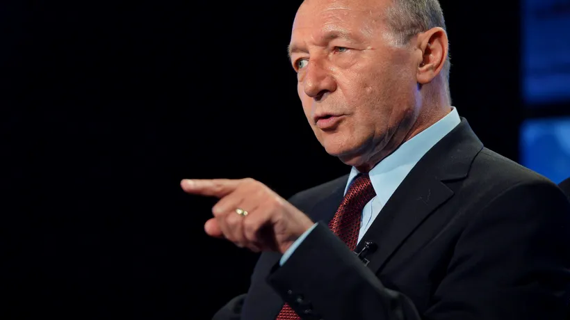 Traian Băsescu: PNL va plăti pentru modificările legilor electorale. Lumea îşi va da seama că au facut artificii