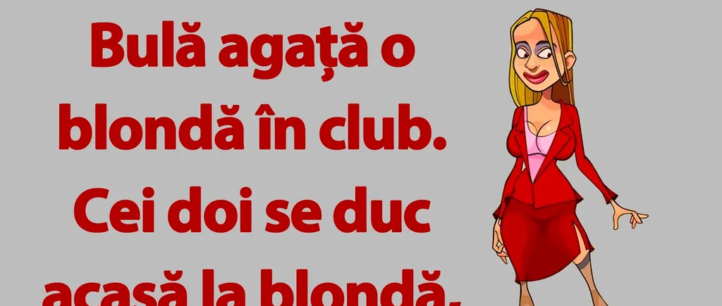 BANC | Bulă și blonda genială