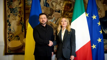 Zelenski în turneu prin Europa după ce SUA nu mai acordă atenție războiului din Ucraina. Kievul îi cere lui Meloni rachete și sisteme antiaeriene