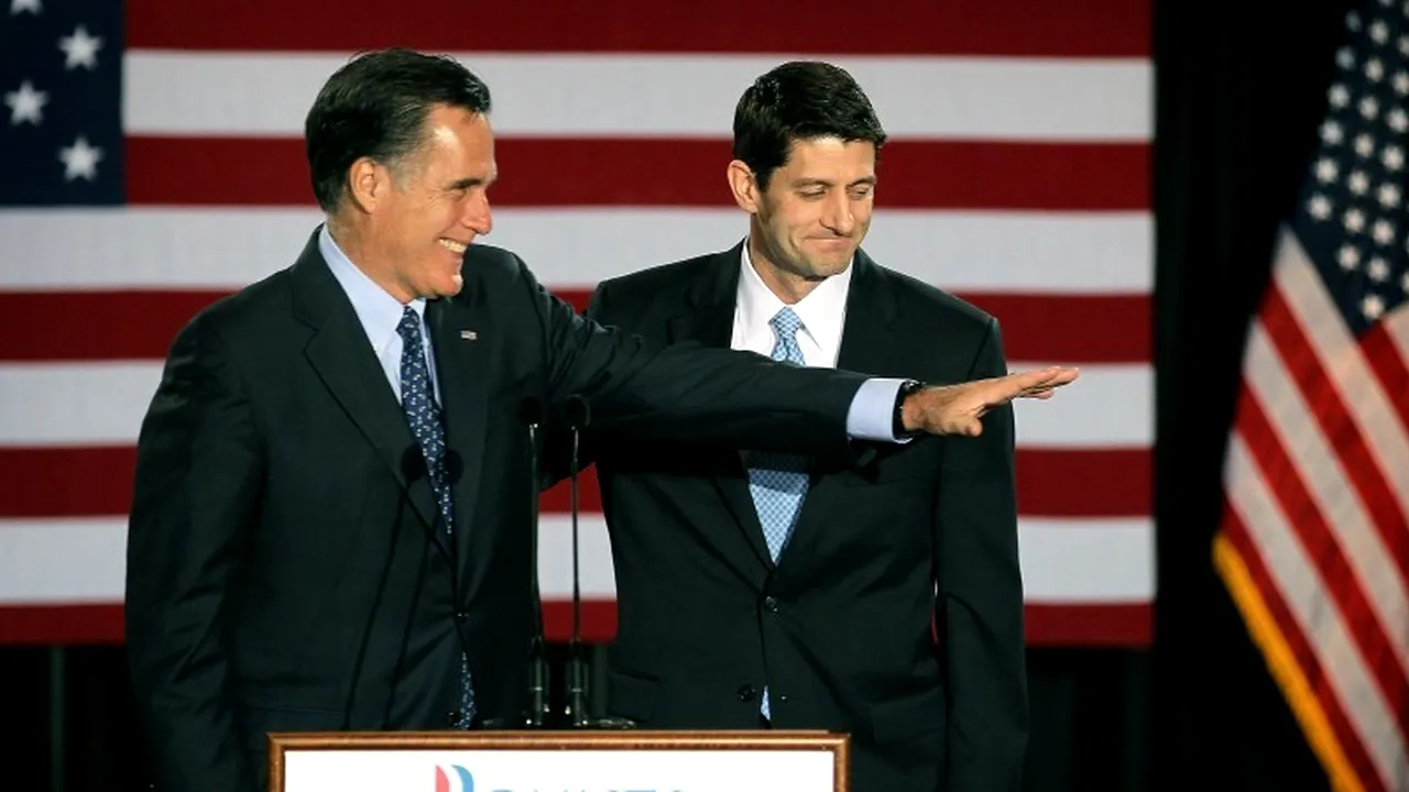 Paul Ryan este partenerul de cursă al lui Mitt Romney