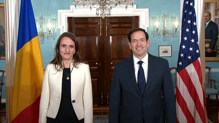 Oana Țoiu și-a aranjat un interviu glorios, după discuția cu Marco Rubio. Nicio vorbă despre Visa Waiver, doar generalități