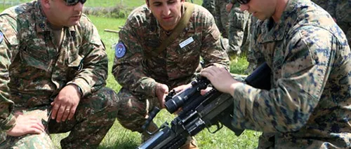 Soldații americani și bulgari se antrenează în România, în cadrul unui exercițiu NATO