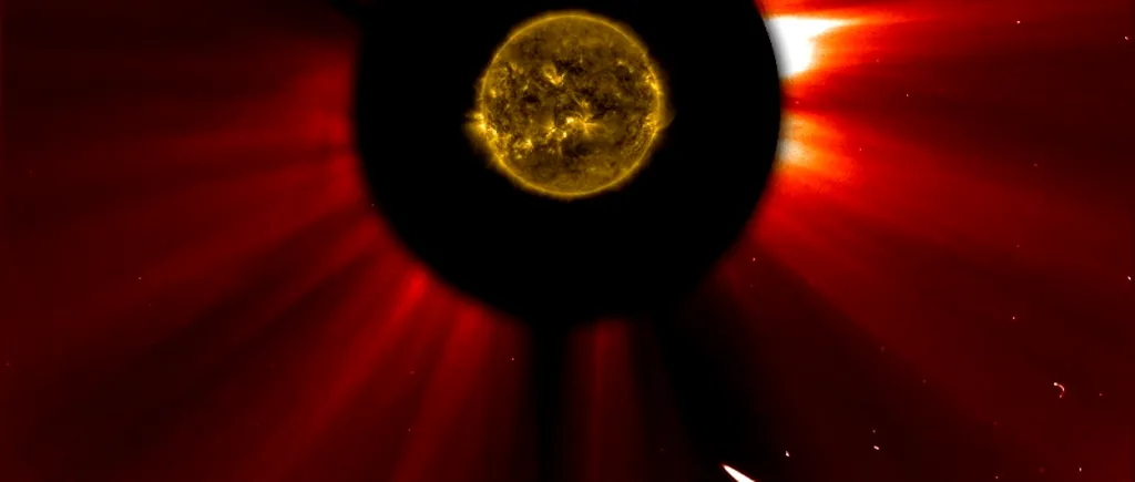 Cometa ISON a supraviețuit trecerii sale pe lângă Soare