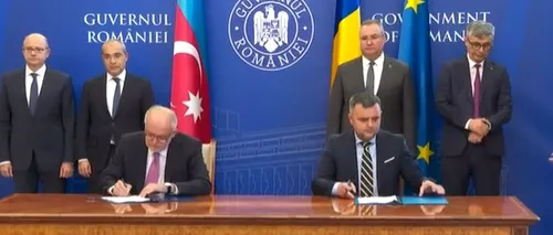 VIDEO | Romgaz și SOCAR, compania națională petrolieră din Azerbaidjan, au semnat un memorandum de înțelegere privind un nou proiect la Marea Neagră