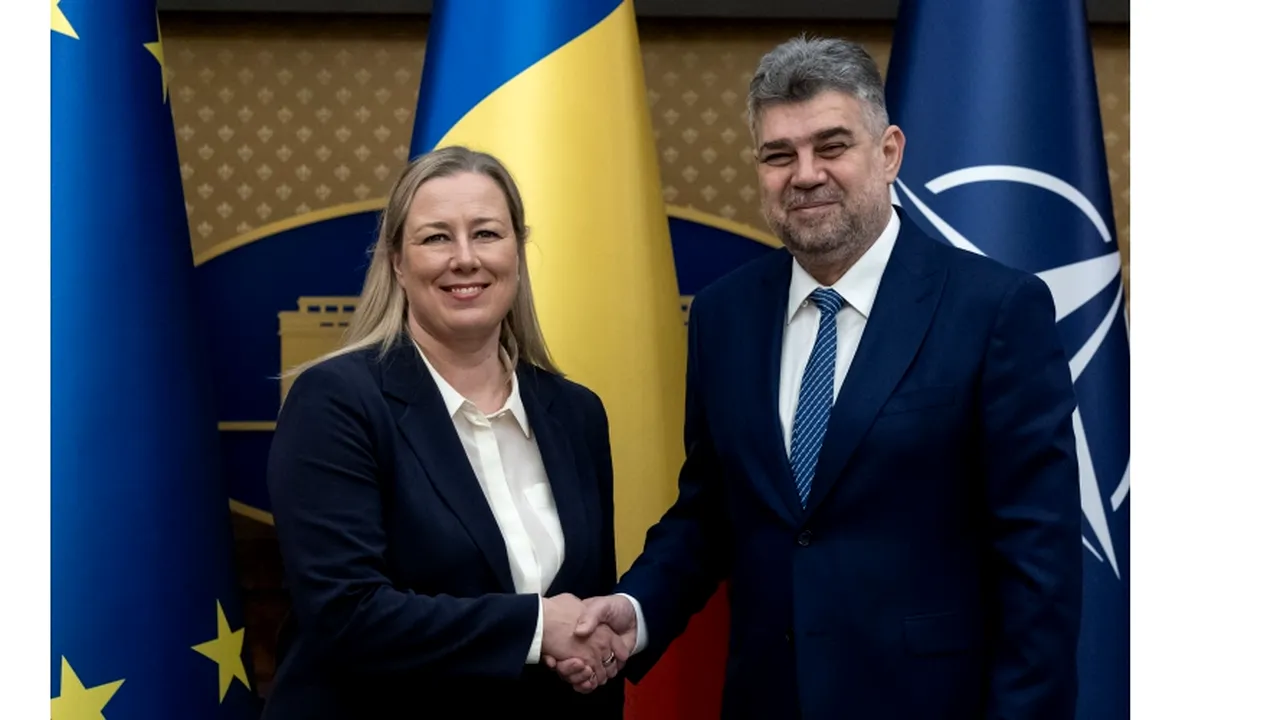 Marcel Ciolacu, discuții cu Jutta URPILAINEN privind demersurile României pentru a dezvolta proiecte la Marea Neagră în cadrul Global Gateway