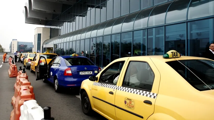 Taximetriștii, revoltă împotriva UBER. Șoferii anunță că nu vor mai deservi Aeroportul Otopeni