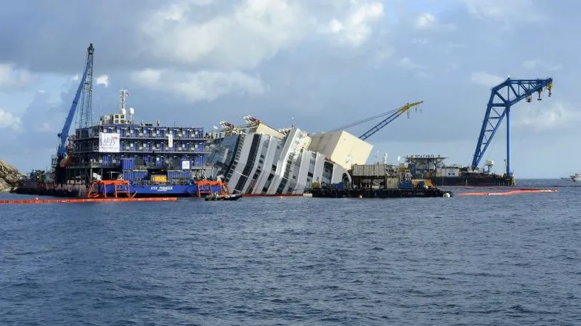 Operațiunile de redresare a pachebotului Costa Concordia au început