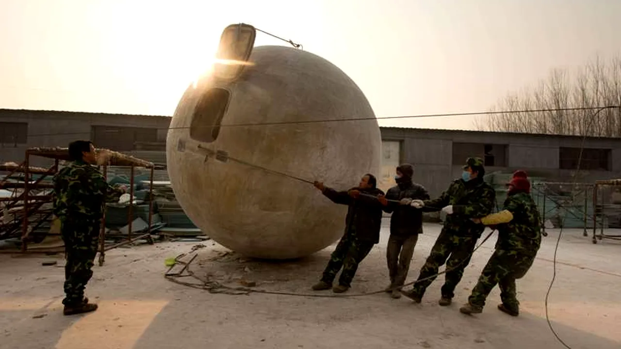 În China, adăposturi sferice pentru a supraviețui Apocalipsei