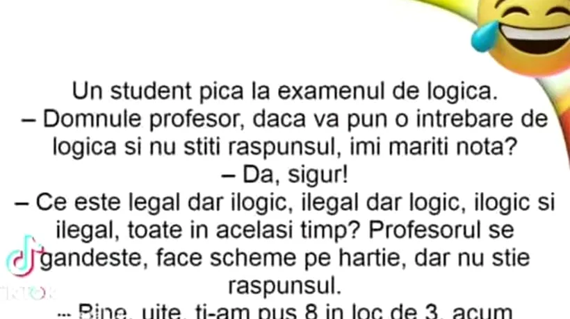 BANCUL ZILEI | Examenul de logică