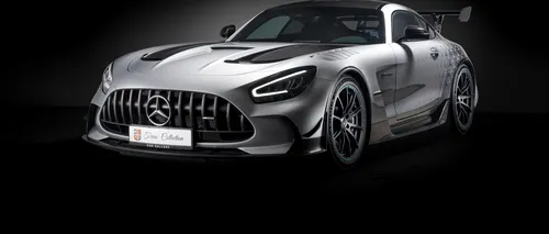 Un Mercedes-Benz AMG GT Black Series produs anul curent, cea mai recentă achiziție auto efectuată de Ion Țiriac pentru colecția sa