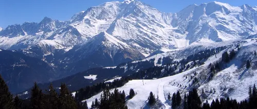 Vârful Mont Blanc a scăzut cu 1,3 metri