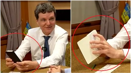 Nicușor Dan dezvăluie ce notează în celebrul său carnețel: 