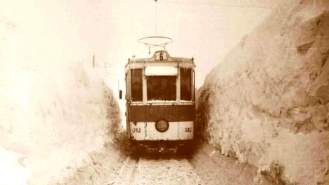 Cea mai grea iarnă a secolului. Cum s-au descurcat bucureștenii cu nămeții de cinci metri în 1954