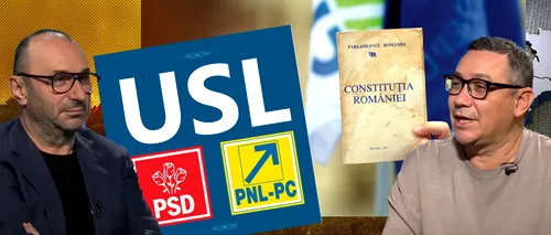 Victor Ponta: „Scopul USL-ului a fost revizuirea Constituției și reorganizarea administrativ-teritorială”