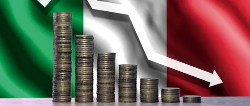Economia italiană a scăzut cu aproape 13% în al doilea trimestru al anului
