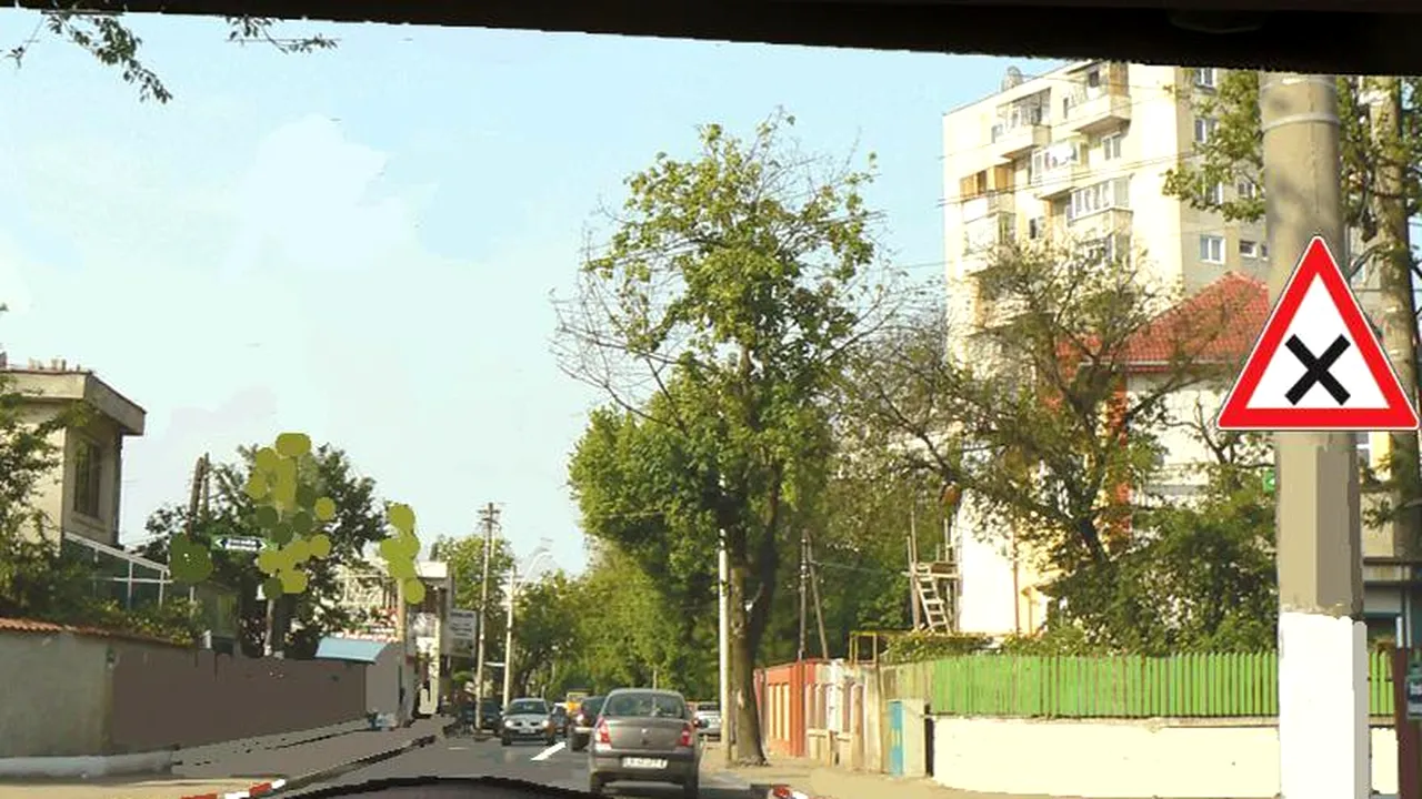  Cum procedați în prima intersecție?