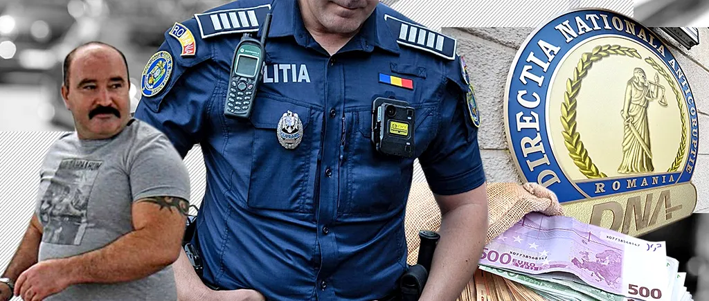 Polițist, ex-bodyguard al lui Nuțu Cămătaru, prins în flagrant de DNA după ce a primit o pungă cu 26.000 €: „Romeo, vino încărcat!”