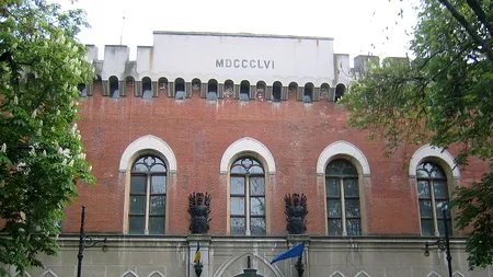 Ce au văzut timișorenii care au trecut pe lângă Castelul Huniade. Nimeni nu-și poate explica semnificația obiectului