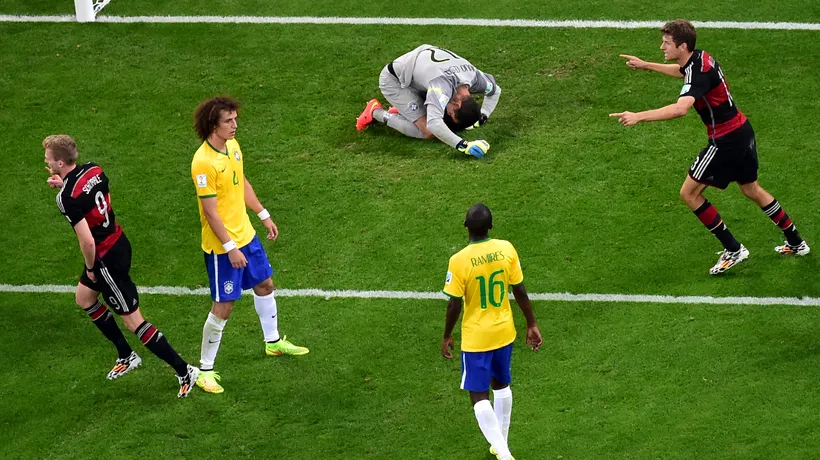 BRAZILIA - GERMANIA 1-7 „Masacru! Lupte de stradă după cel mai negru moment al fotbalului brazilian