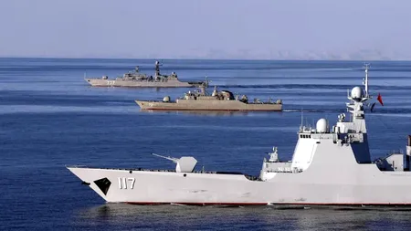 Rusia, China și Iran desfășoară EXERCIȚII MILITARE comune în Golful Oman: „Manevrele vor injecta energie pozitivă la stabilitate și pace”