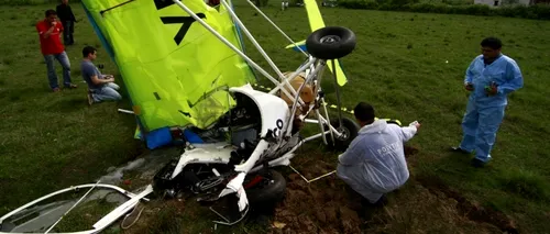 Arad: Un deltaplan s-a prăbușit lângă Chișineu-Criș, PILOTUL A MURIT