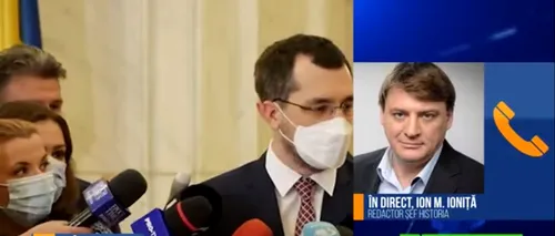 GÂNDUL LIVE. Jurnalistul Ion M. Ioniță, despre demiterea lui Vlad Voiculescu: „Poate acum se gândește USR să facă ce scrie în titulatura partidului” | VIDEO