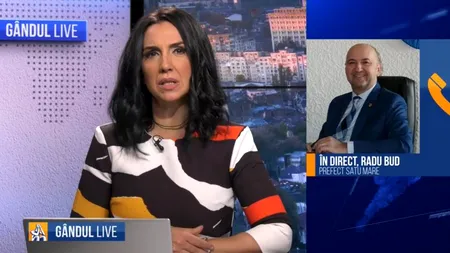 GÂNDUL LIVE. Radu Bud, prefectul de Satu Mare: „Suntem în carantină. Oamenii de bună credință respectă măsurile. Le explicăm că este spre binele lor”