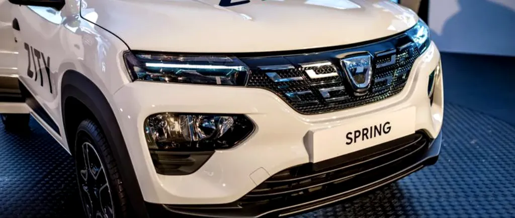 Dacia REDUCE, pentru prima dată, prețul modelului său electric Spring