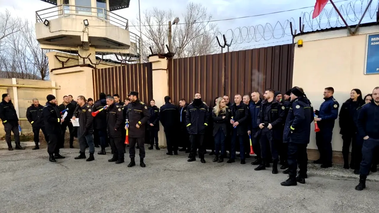 Protestele din penitenciare ar putea provoca haos. Sindicatele anunță blocarea activităților, iar polițiștii vor refuza munca suplimentară