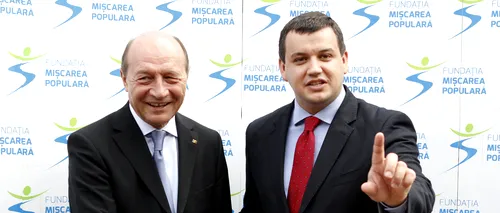 Prima mutare în Parlament a Mișcării Populare după instalarea lui Băsescu ca șef de partid